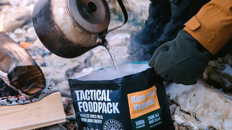 TACTICAL FOODPACK Kurczak z ryżem – liofilizat – 100 g / 400 g